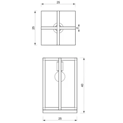 Sklep Kaja Lampa stołowa w stylu loftowym, do sypialni MLP8565 z serii ARNOLD | Kaja Oświet