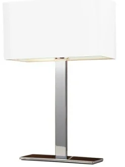 Sklep Kaja Lampa stołowa z geometrycznym abażurem AZ1527 MARTENS WHITE | Kaja