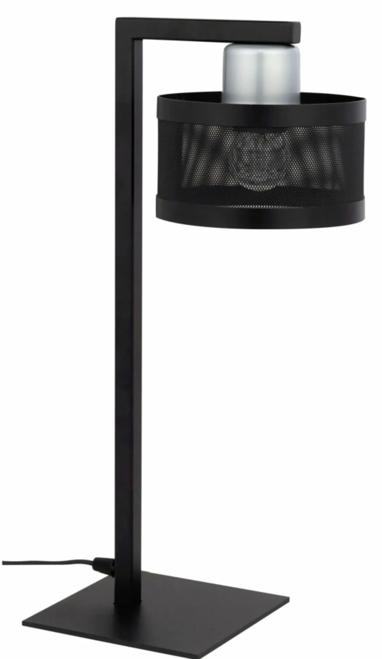Sklep Kaja Lampa stołowa z metalowym, siateczkowym kloszem SIG 50234 z serii OFF