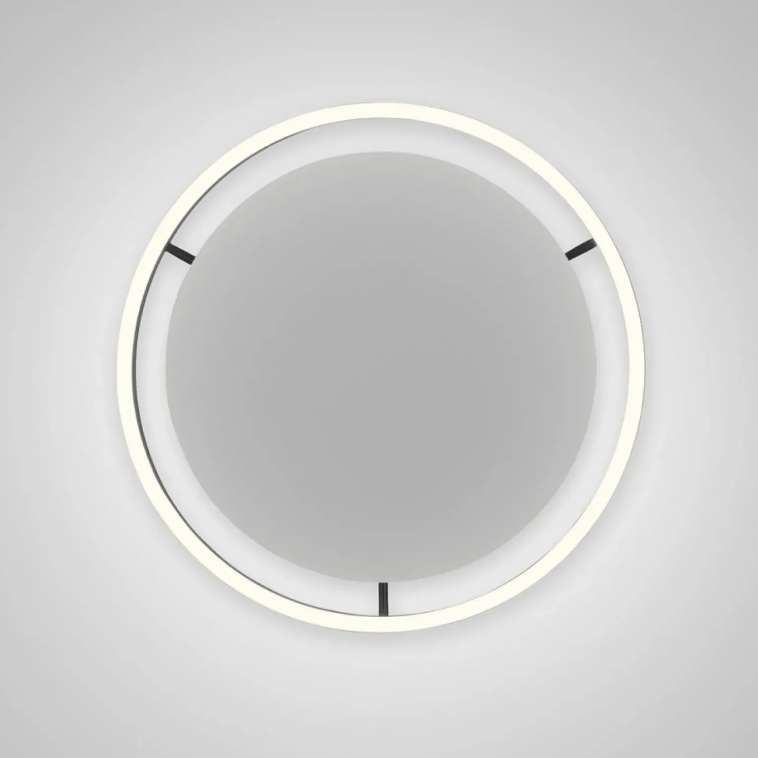 Discount Lampa sufitowa - czarny świecący okrąg 15391-13 z serii RITUS | Kaja Żyrandole Nowoczesne