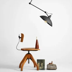 Sklep Kaja Lampa sufitowa czarna kierunkowa 808PL/G1 1-PŁ MELOS | Kaja