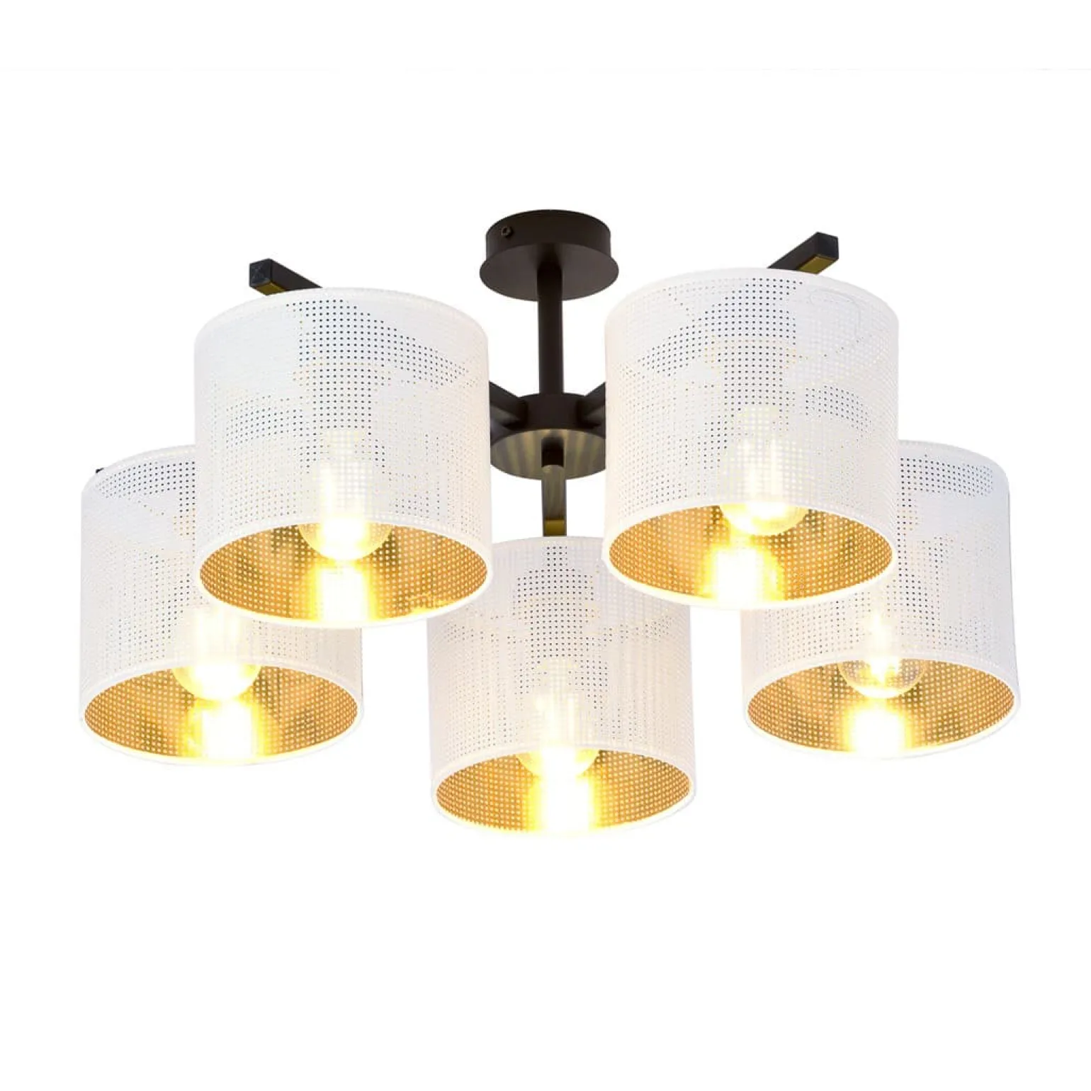 Sklep Kaja Lampa sufitowa do eleganckiego salonu 1145/5 JORDAN | Kaja Oświetlenie