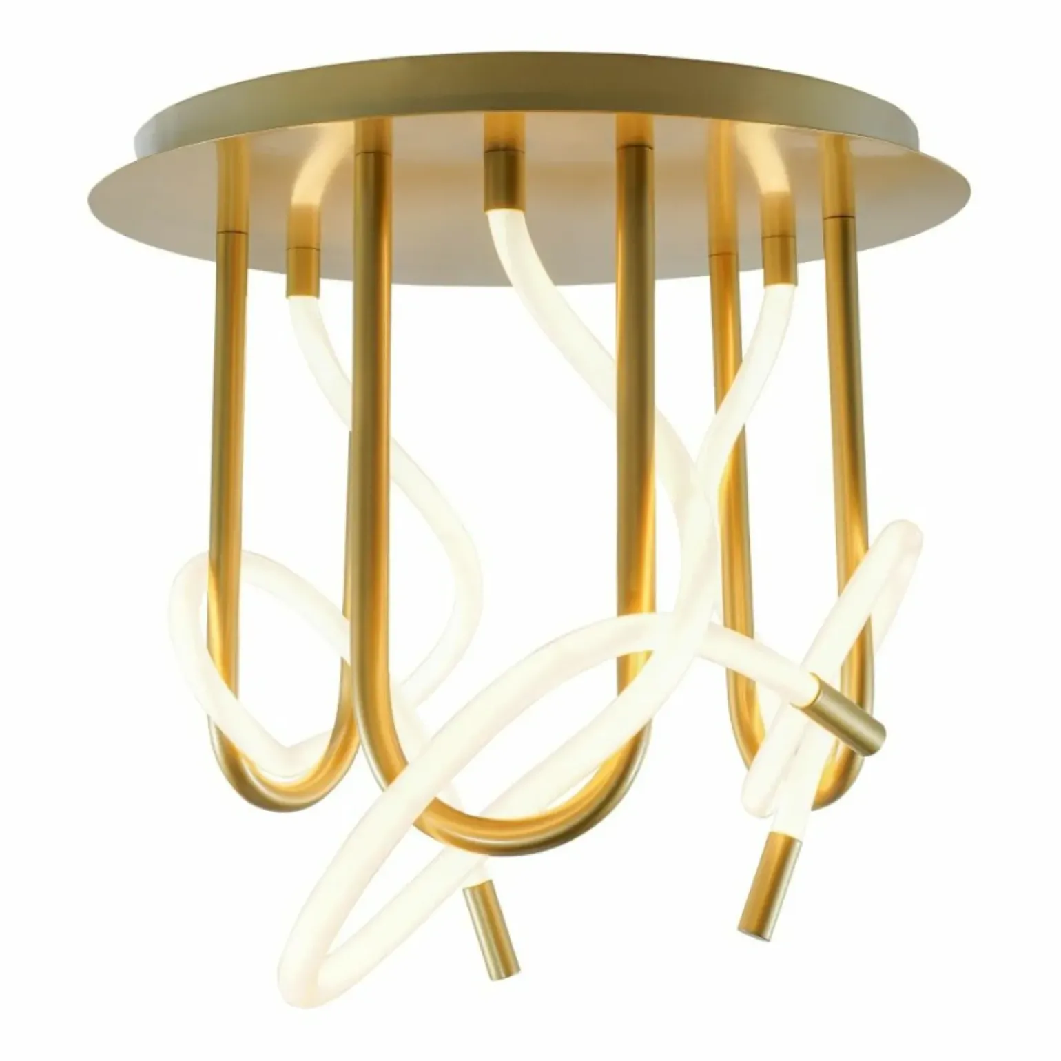 Clearance Lampa sufitowa do eleganckiej sypialni ZM 2023573-GD BALBO | Kaja Żyrandole Nowoczesne