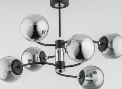 Cheap Lampa sufitowa do nowoczesnych wnętrz, na 5 żarówek AL 28406 | Kaja Żyrandole Nowoczesne