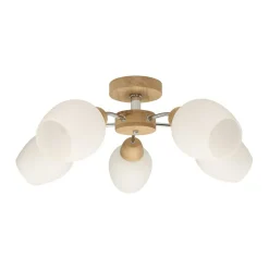 Sklep Kaja Lampa sufitowa do rustykalnego wnętrza 8320574 PARMA WOOD | Kaja