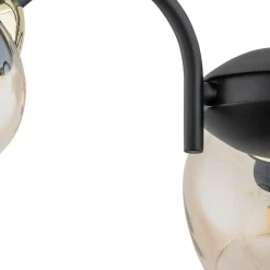 Sklep Kaja Lampa sufitowa do salonu O3063 W3 CZA ZL KATLA | Kaja Oświetlenie