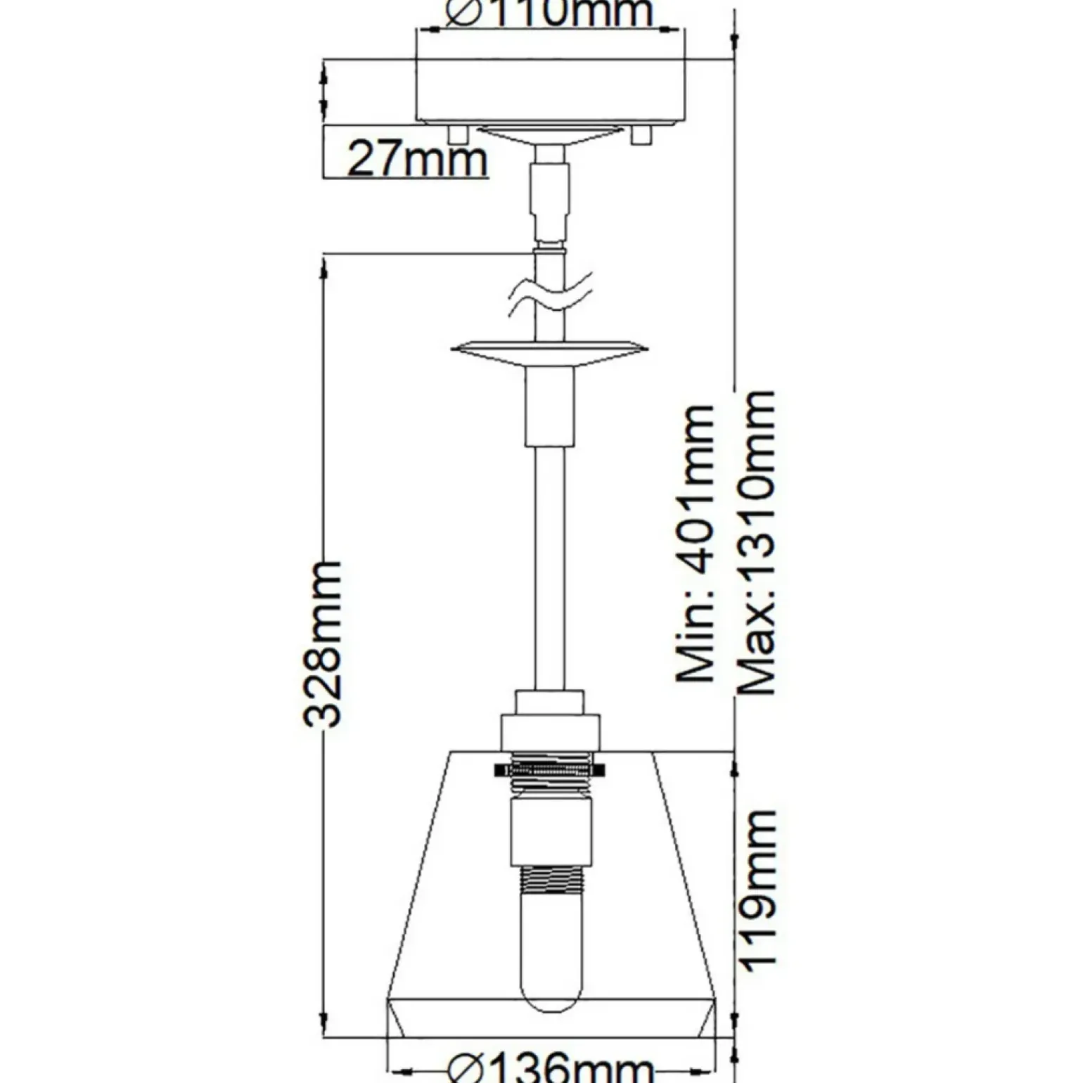 Discount Lampa sufitowa do stylowego wnętrza BATH-AGATHA1P-PC z serii AGATHA Żyrandole Nowoczesne