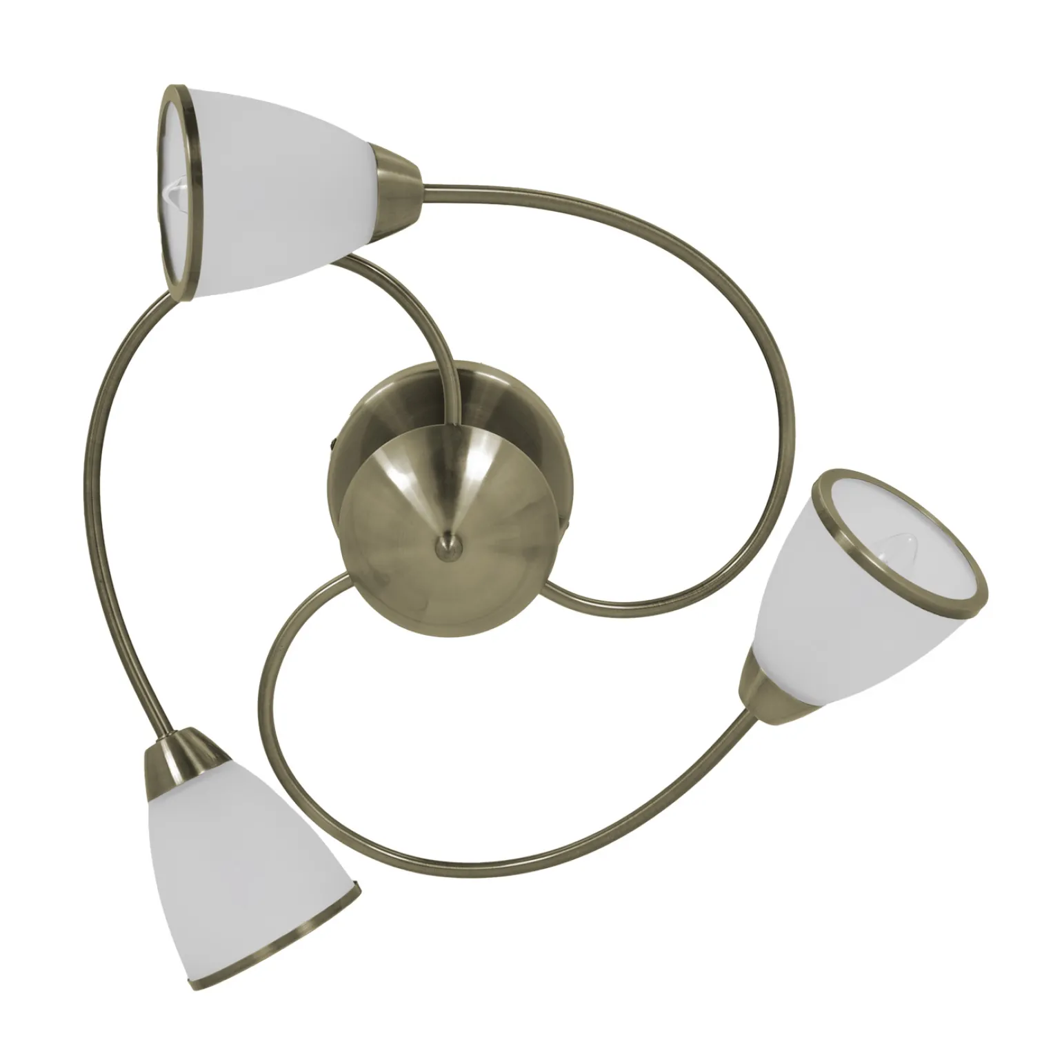 Sklep Kaja Lampa sufitowa do sypialni K-JSL-6059/3 AB PLATO | Kaja Oświetlenie