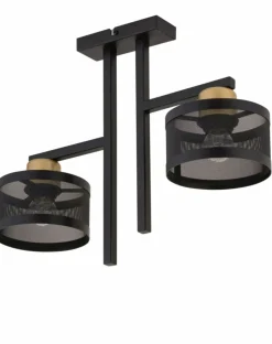 Best Sale Lampa sufitowa do sypialni w stylu loftowym SIG 32139 - OFF CZ/ZŁ Żyrandole Nowoczesne