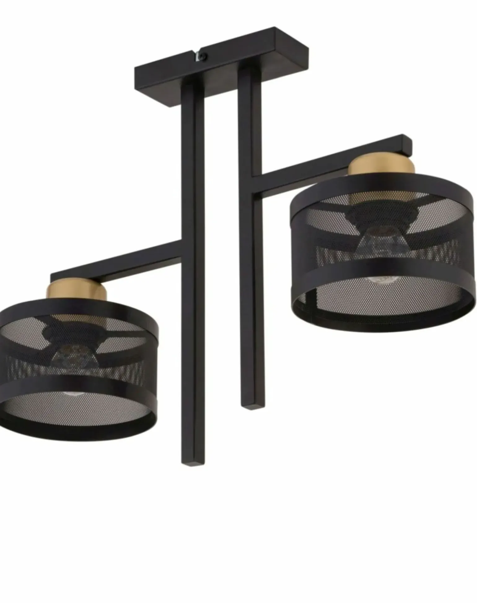 Best Sale Lampa sufitowa do sypialni w stylu loftowym SIG 32139 - OFF CZ/ZŁ Żyrandole Nowoczesne