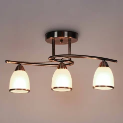 Sklep Kaja Lampa sufitowa K-JSL-8090/3 AB z serii SAMIRA | Kaja Oświetlenie