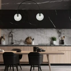 Cheap Lampa sufitowa, konstrukcja w kształcie półokręgu 1286/2 z serii ARCHI Żyrandole Nowoczesne