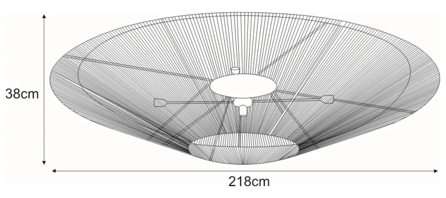Sklep Kaja Lampa sufitowa KP-04 z serii CORNET