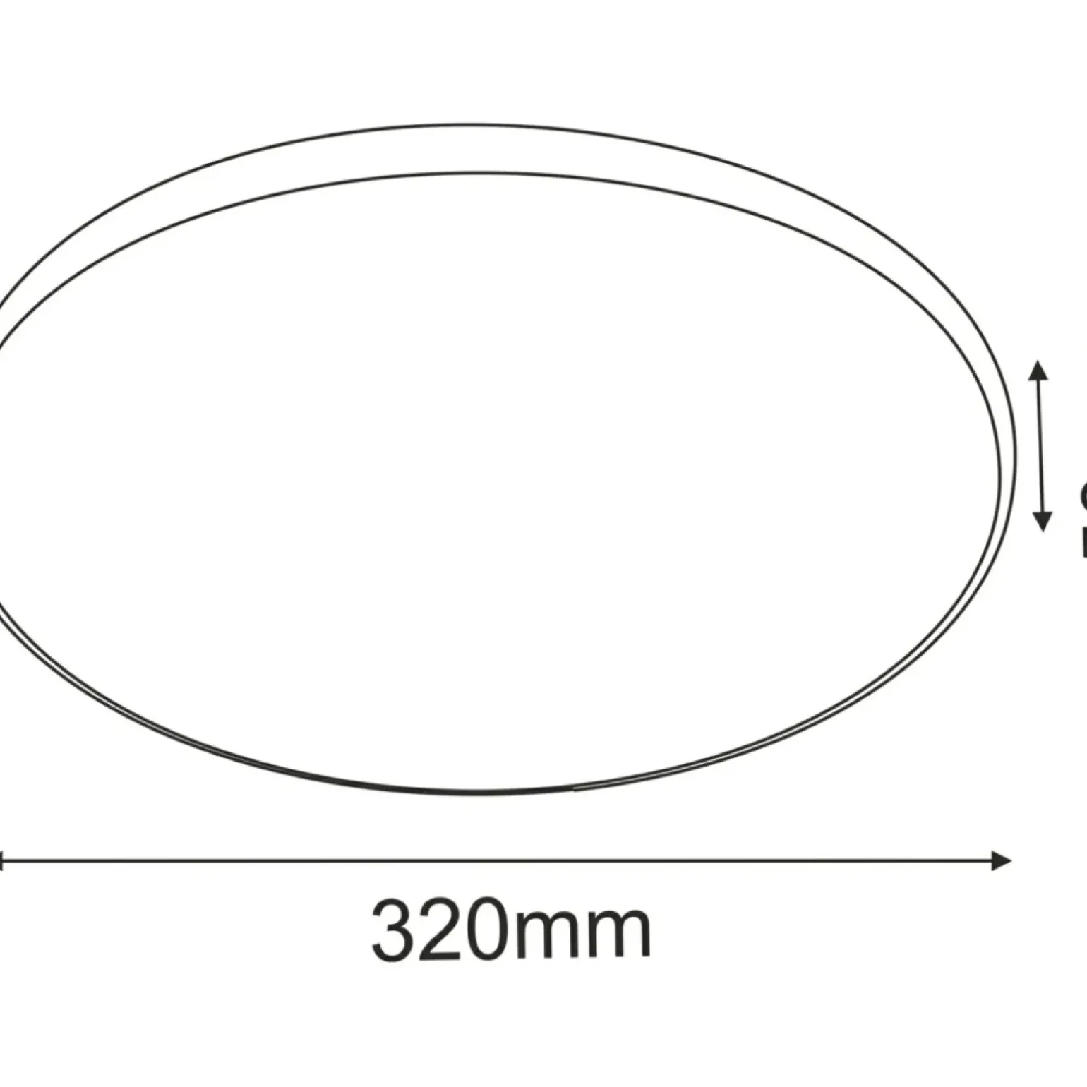 Sklep Kaja Lampa sufitowa LED ciepłe światło ⌀32cm 3000K ANT 1062 IKA | Kaja