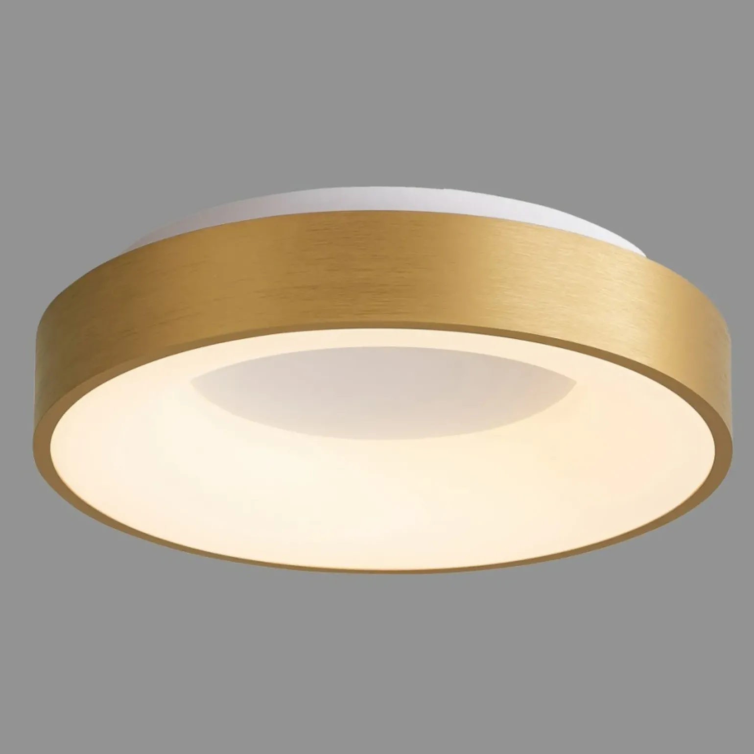 Sklep Kaja Lampa sufitowa LED do salonu ⌀48 5304-840RC-GD-3 GIULIA | Kaja