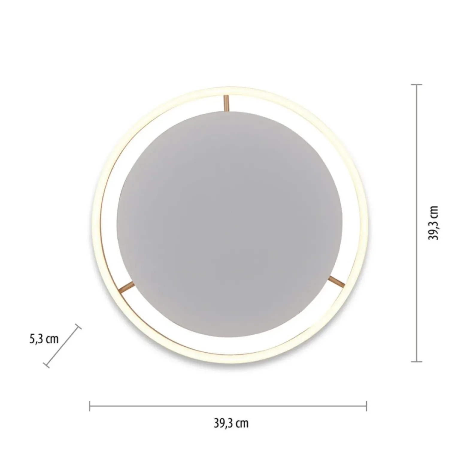 Best Lampa sufitowa LED w kolorze u 15391-60 z serii RITUS | Kaja Żyrandole Nowoczesne