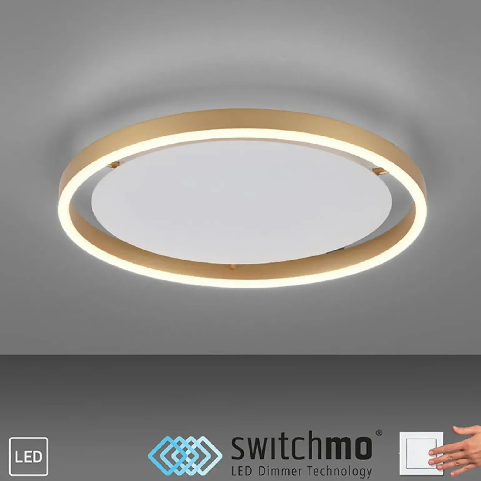 Best Lampa sufitowa LED w kolorze u 15391-60 z serii RITUS | Kaja Żyrandole Nowoczesne