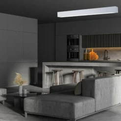 Sklep Kaja Lampa sufitowa listwa LED 120cm LP-7001/1C WH 120 36 CCT IBROS | Kaja