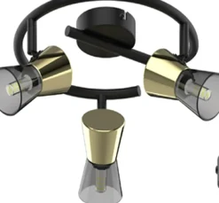 Shop Lampa sufitowa na bazie okręgu, do sypialni TK220532-3RBG CENTO Żyrandole Nowoczesne