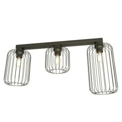 Best Lampa sufitowa na podłużnej listwie 1367/3 z serii BARN Żyrandole Nowoczesne