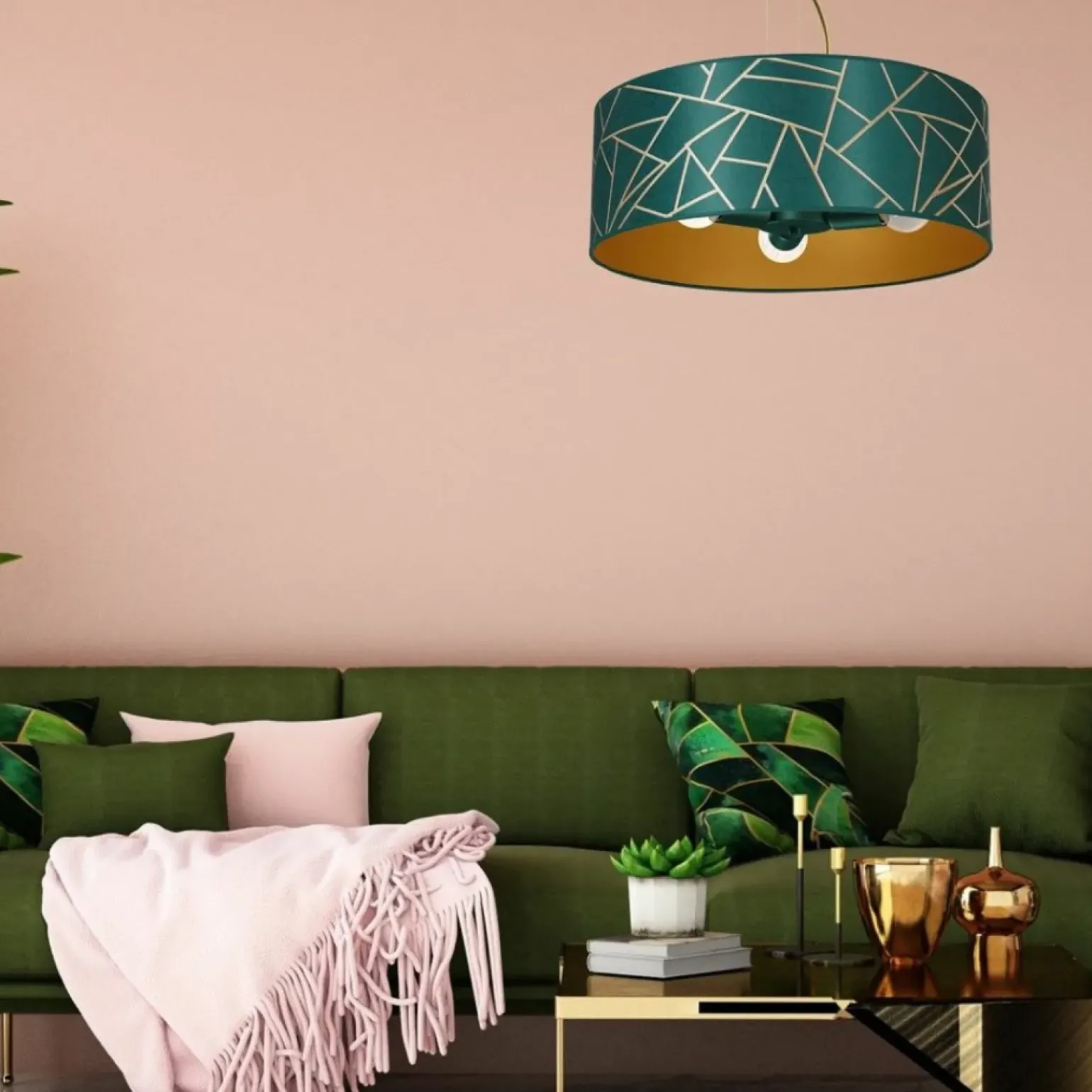 Shop Lampa sufitowa na trzy żarówki E27 MLP7580 z serii ZIGGY | Kaja Oświetlenie Żyrandole Nowoczesne