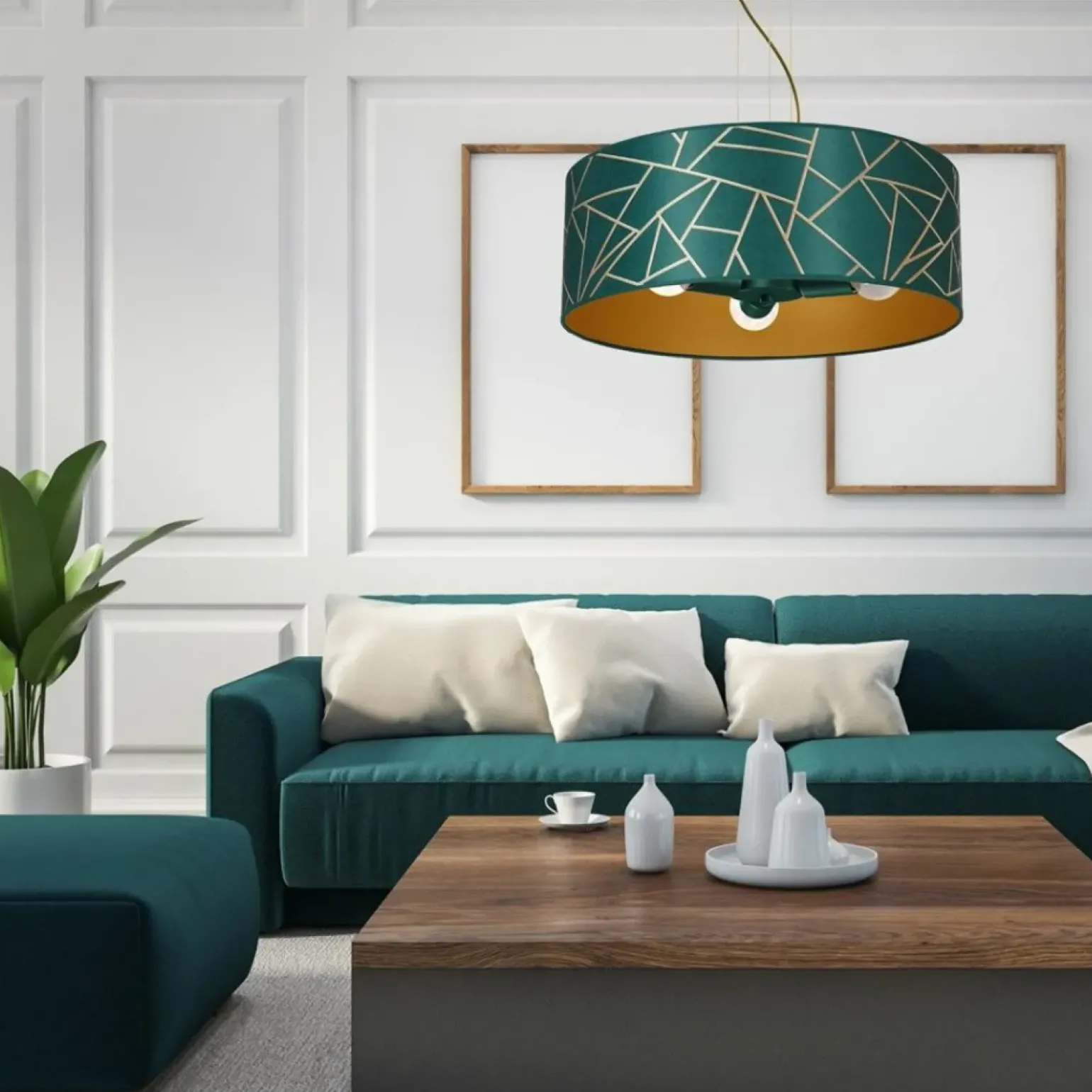 Shop Lampa sufitowa na trzy żarówki E27 MLP7580 z serii ZIGGY | Kaja Oświetlenie Żyrandole Nowoczesne