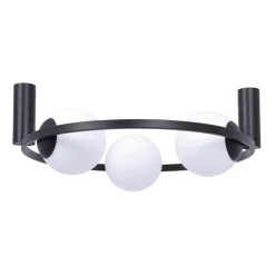 Flash Sale Lampa sufitowa, nowoczesny plafon z trzema kloszami 5008 z serii ORBIT Żyrandole Nowoczesne