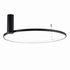 Shop Lampa sufitowa obręcz zmienna barwa LED ⌀60cm 89429-60BK HORIK | Kaja Żyrandole Nowoczesne