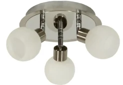 Sklep Kaja Lampa sufitowa okrąg z reflektorami 98-07025 ALABASTER | Kaja