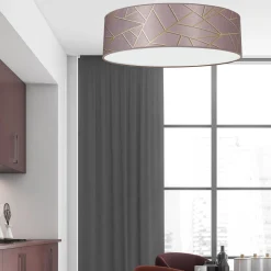 Sklep Kaja Lampa sufitowa, plafon o średnicy 50 cm MLP7586 z serii ZIGGY | Kaja Oświetlenie