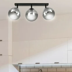 Cheap Lampa sufitowa typu listwa z kulistymi kloszami 777/3 | Kaja Żyrandole Nowoczesne