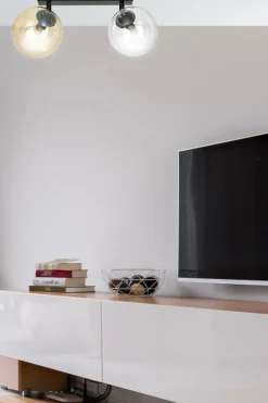 Fashion Lampa sufitowa typu listwa z dwoma kloszami 779/2 | Kaja Oświetlenie Żyrandole Nowoczesne