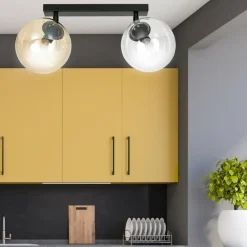 Fashion Lampa sufitowa typu listwa z dwoma kloszami 779/2 | Kaja Oświetlenie Żyrandole Nowoczesne