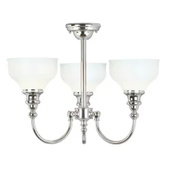 Sklep Kaja Lampa sufitowa w kolorze chromu BATH-CD3 z serii CHEADLE