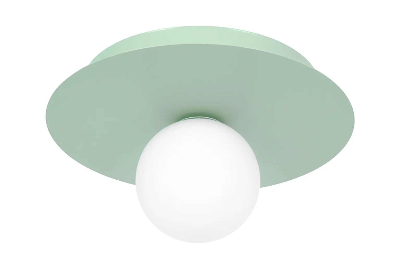 Sklep Kaja Lampa sufitowa w kolorze miętowym, plafon K-5453 z serii ROBIN