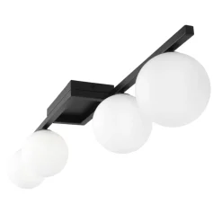 Best Sale Lampa sufitowa w kolorze czerni i bieli, do jadalni K-5460 z serii KORFU Żyrandole Nowoczesne