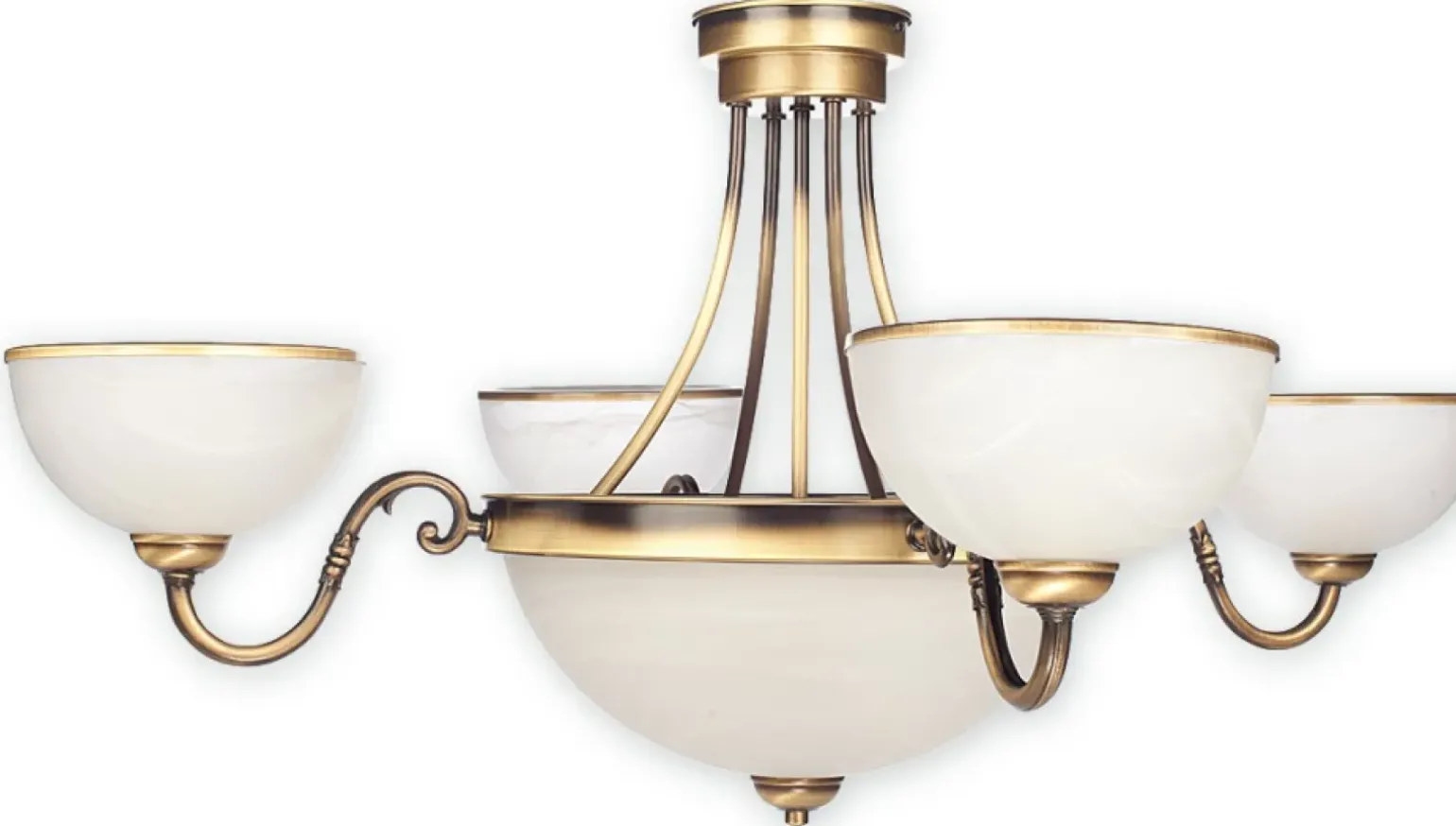 Sklep Kaja Lampa sufitowa w kolorze patyny O2094 W6 PAT SATO | Kaja Oświetlenie