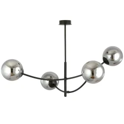 Online Lampa sufitowa w stylu loftowym, do sypialni 1100/4 HUNTER | Kaja Żyrandole Nowoczesne