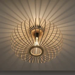 Online Lampa sufitowa wykonana z drewna 11411-79 z serii RACOON | Kaja Żyrandole Nowoczesne