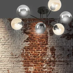 Best Sale Lampa sufitowa z 6 dwukolorowymi kloszami 834/6B3 | Kaja Oświetlenie Żyrandole Nowoczesne