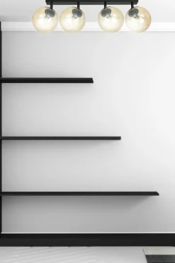 Cheap Lampa sufitowa z 4 kloszami w kolorze miodu 778/4 | Kaja Oświetlenie Żyrandole Nowoczesne