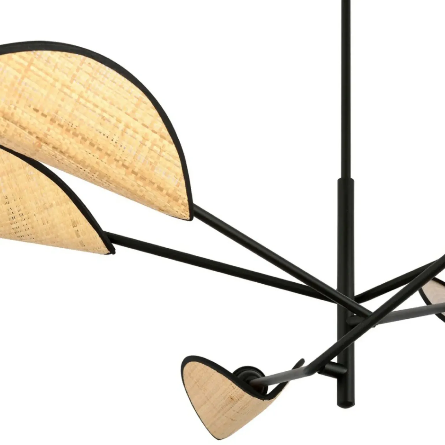 Fashion Lampa sufitowa z abażurami w stylu boho 1160/6 VENE | Kaja Oświetlenie Żyrandole Nowoczesne