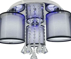 Discount Lampa sufitowa z abażurem w kształcie tuby DRS8007/3 8C | Kaja Żyrandole Nowoczesne