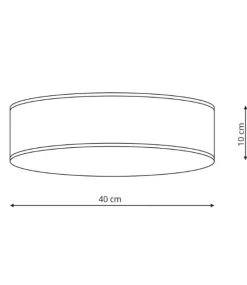 Flash Sale Lampa sufitowa z abażurem ⌀40cm LP-81008/3C BK ALTO | Kaja Oświetlenie Żyrandole Nowoczesne