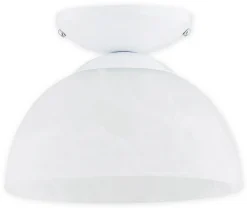 Sklep Kaja Lampa sufitowa z alabastrowym kloszem O3130 P1 BIA | Kaja Oświetlenie