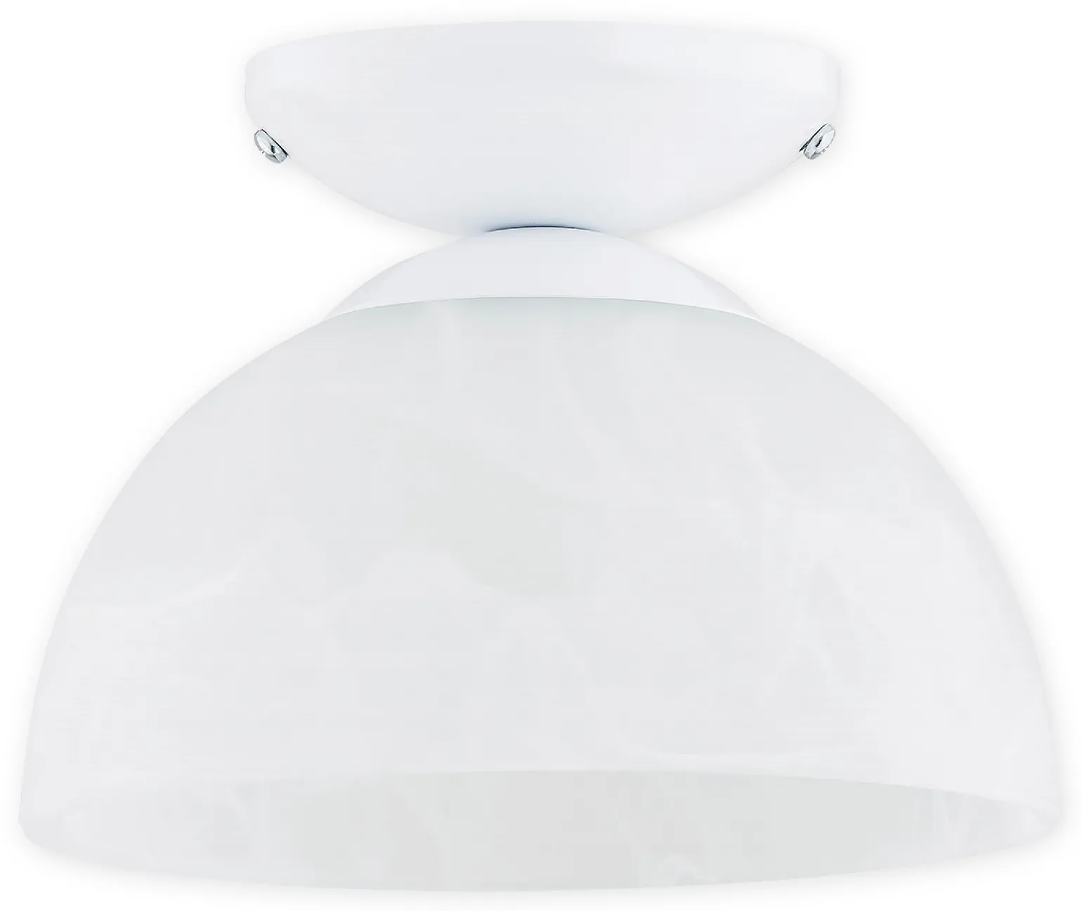 Sklep Kaja Lampa sufitowa z alabastrowym kloszem O3130 P1 BIA | Kaja Oświetlenie