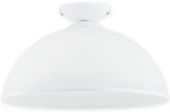 Sklep Kaja Lampa sufitowa z alabastrowym kloszem O3136 P1 BIA | Kaja Oświetlenie