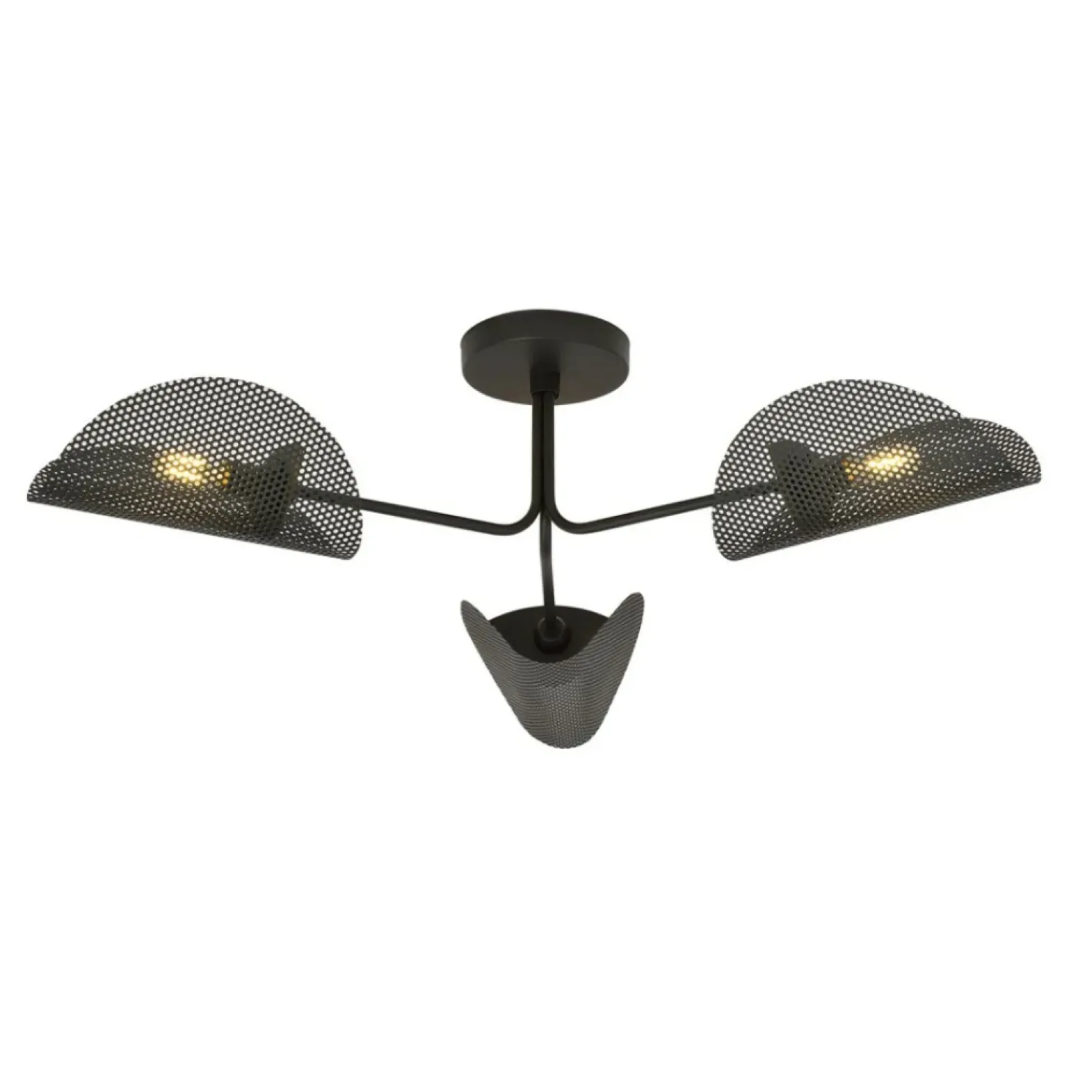 Discount Lampa sufitowa z ażurowymi abażurami 1171/3 GOMEZ | Kaja Oświetlenie Żyrandole Nowoczesne