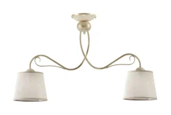 Sklep Kaja Lampa sufitowa z beżowymi abażurami JUP 1356 KAMELIA | Kaja