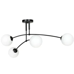 Best Sale Lampa sufitowa z białymi klasycznymi kloszami 670/4 | Kaja Oświetlenie Żyrandole Nowoczesne